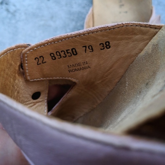 THINK! Mizzi face sandal leather cork pink slide - Picture 7 of 8